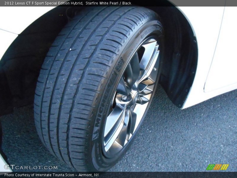 Starfire White Pearl / Black 2012 Lexus CT F Sport Special Edition Hybrid