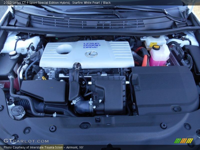Starfire White Pearl / Black 2012 Lexus CT F Sport Special Edition Hybrid
