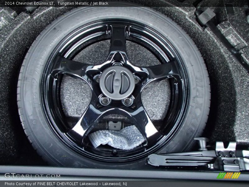 Tungsten Metallic / Jet Black 2014 Chevrolet Equinox LT