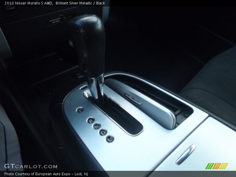 Brilliant Silver Metallic / Black 2010 Nissan Murano S AWD