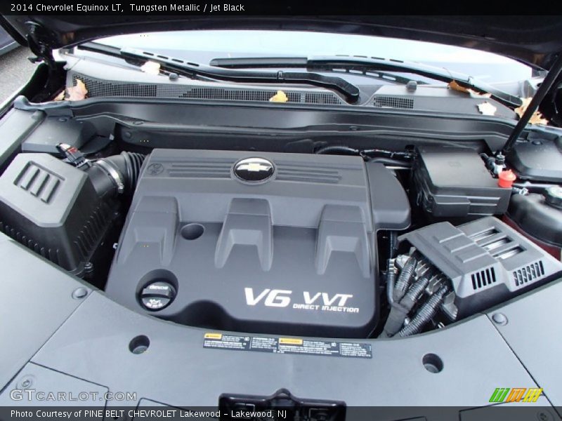 Tungsten Metallic / Jet Black 2014 Chevrolet Equinox LT