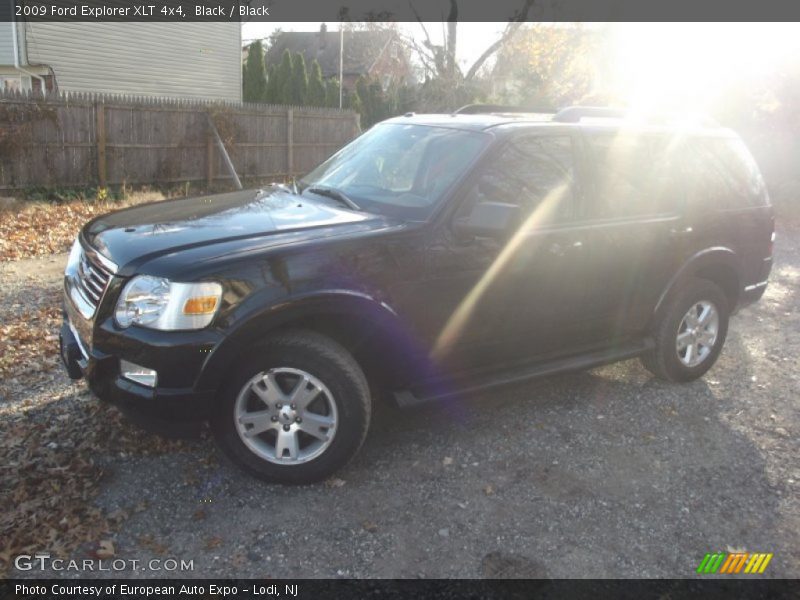 Black / Black 2009 Ford Explorer XLT 4x4