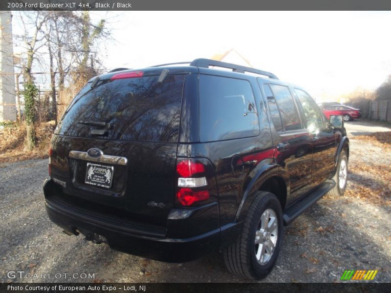 Black / Black 2009 Ford Explorer XLT 4x4