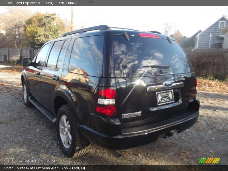 Black / Black 2009 Ford Explorer XLT 4x4