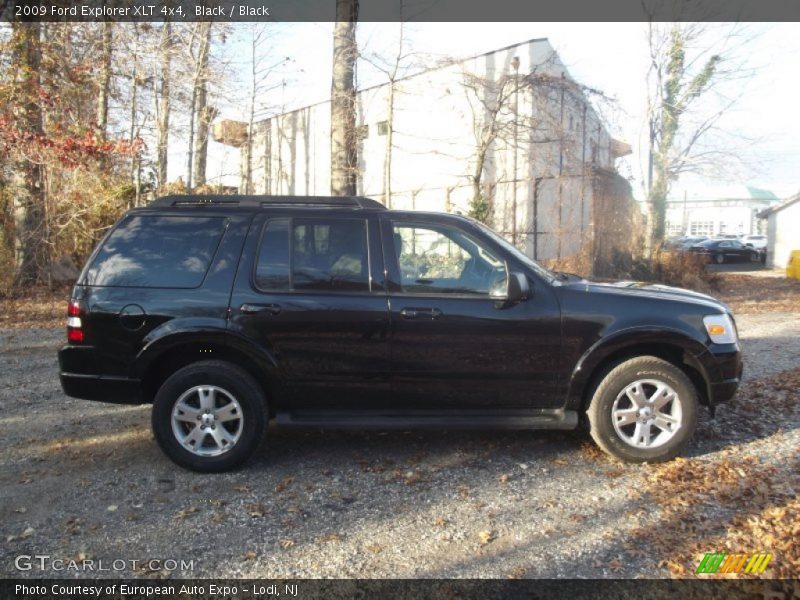 Black / Black 2009 Ford Explorer XLT 4x4