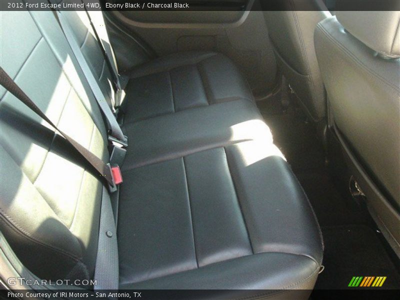 Ebony Black / Charcoal Black 2012 Ford Escape Limited 4WD