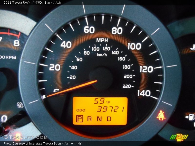 Black / Ash 2011 Toyota RAV4 I4 4WD