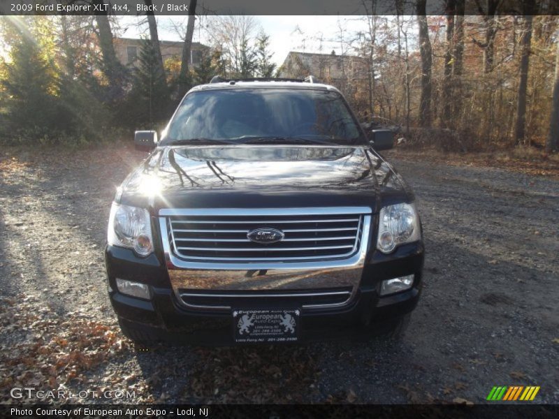 Black / Black 2009 Ford Explorer XLT 4x4