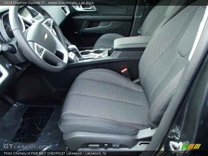 Ashen Gray Metallic / Jet Black 2014 Chevrolet Equinox LT
