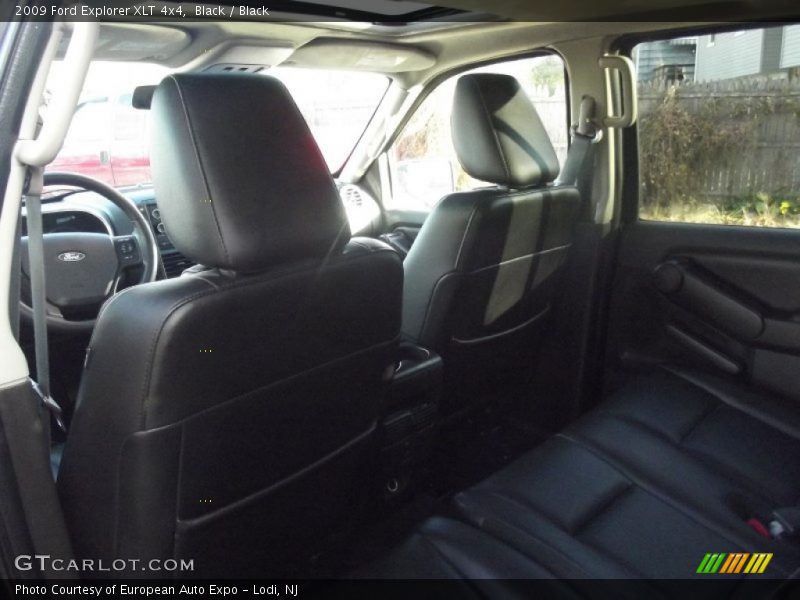 Black / Black 2009 Ford Explorer XLT 4x4