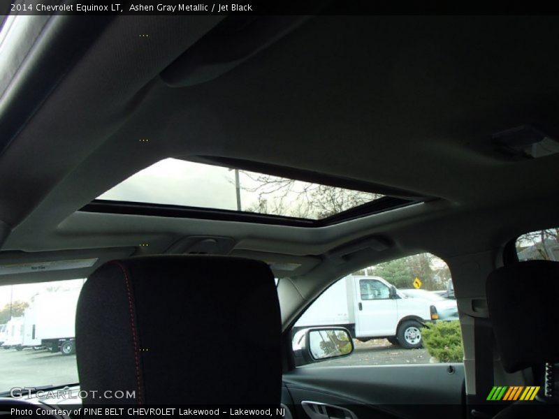 Ashen Gray Metallic / Jet Black 2014 Chevrolet Equinox LT