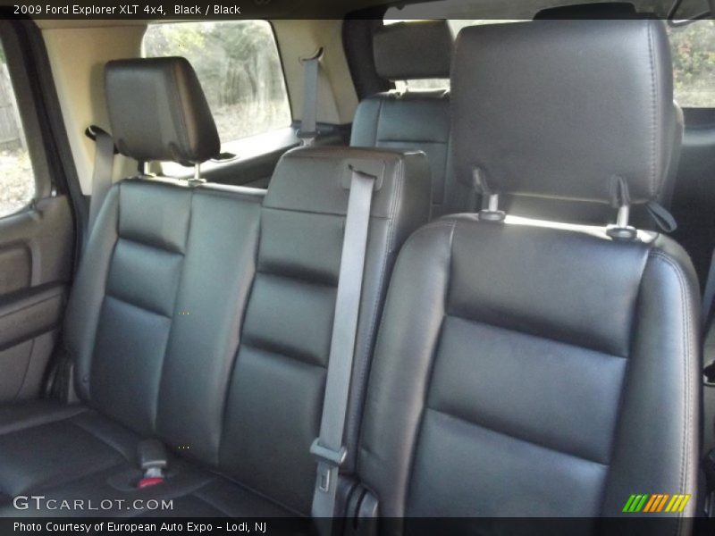 Black / Black 2009 Ford Explorer XLT 4x4