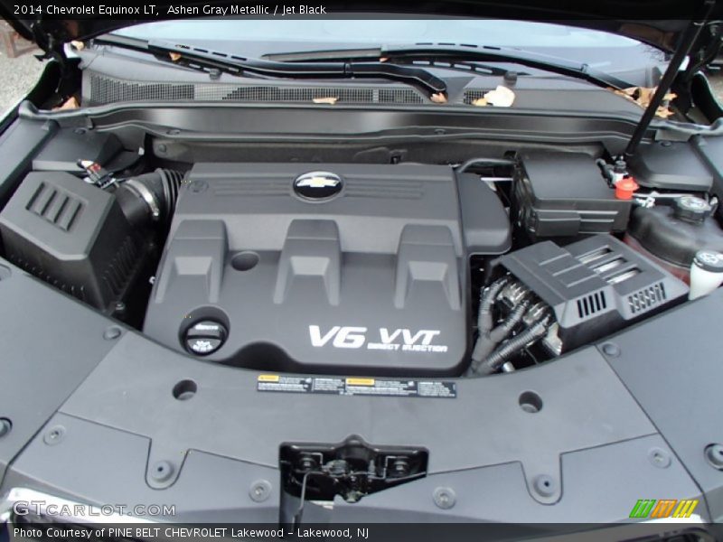 Ashen Gray Metallic / Jet Black 2014 Chevrolet Equinox LT