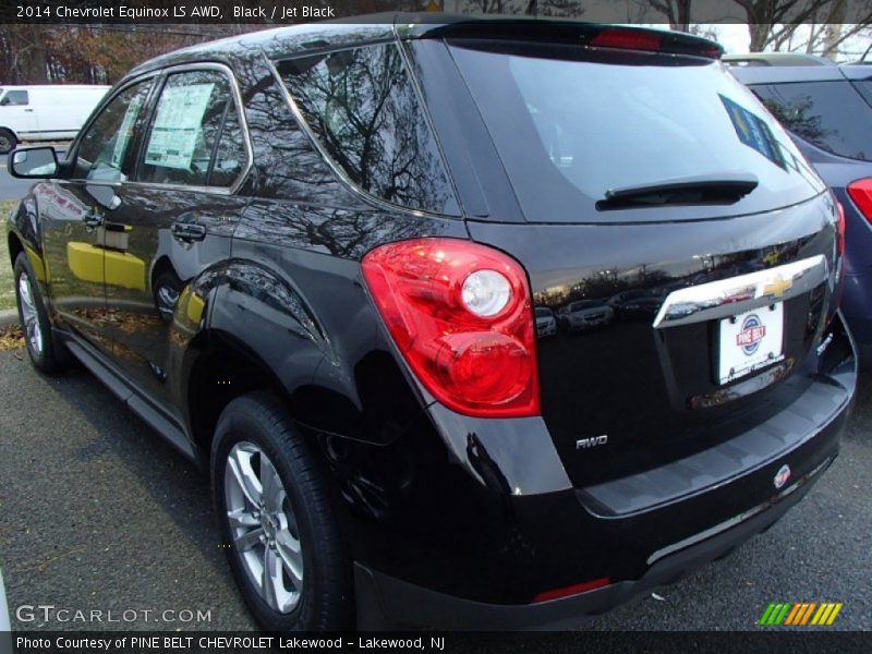 Black / Jet Black 2014 Chevrolet Equinox LS AWD