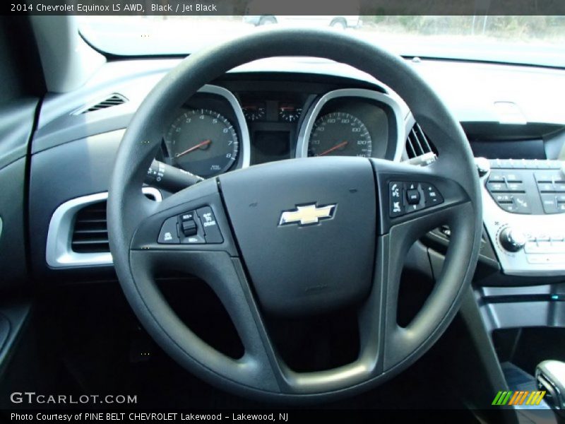 Black / Jet Black 2014 Chevrolet Equinox LS AWD