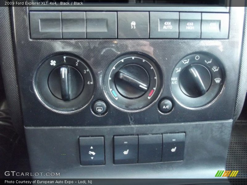 Black / Black 2009 Ford Explorer XLT 4x4