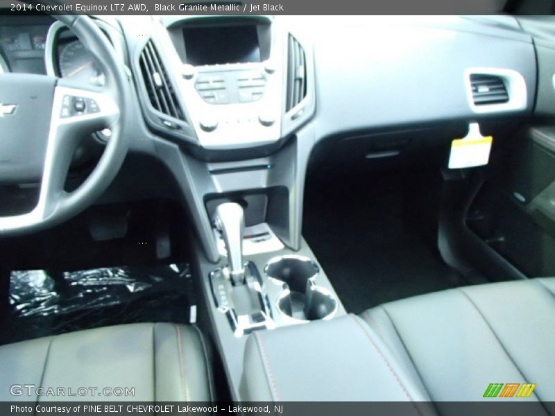 Black Granite Metallic / Jet Black 2014 Chevrolet Equinox LTZ AWD