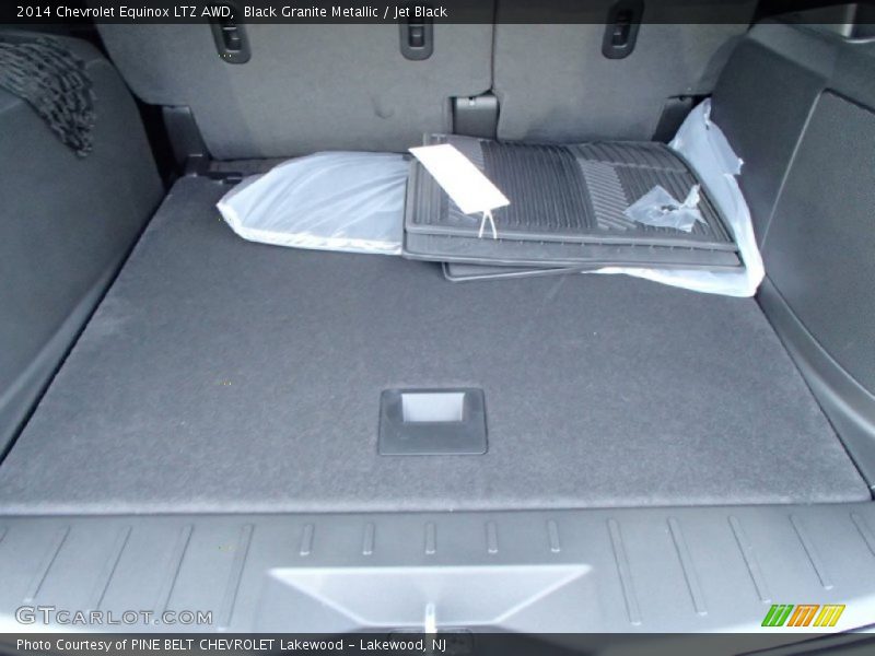 Black Granite Metallic / Jet Black 2014 Chevrolet Equinox LTZ AWD