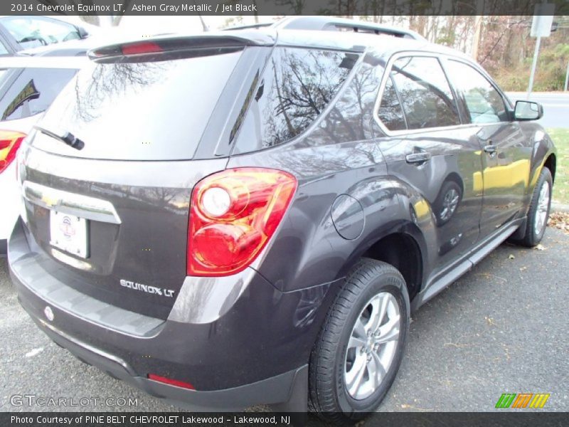 Ashen Gray Metallic / Jet Black 2014 Chevrolet Equinox LT