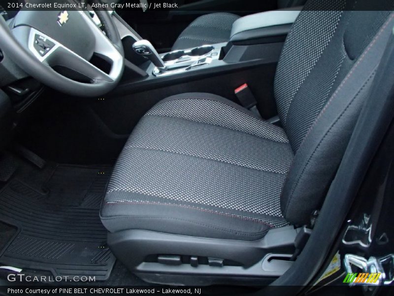 Ashen Gray Metallic / Jet Black 2014 Chevrolet Equinox LT