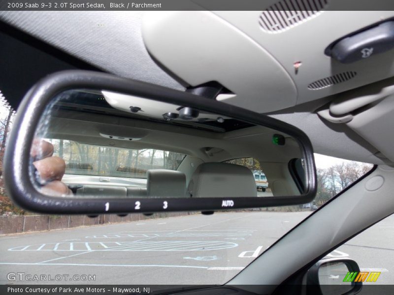 Black / Parchment 2009 Saab 9-3 2.0T Sport Sedan