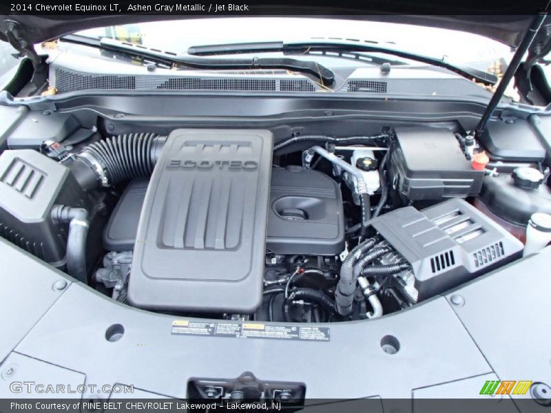 Ashen Gray Metallic / Jet Black 2014 Chevrolet Equinox LT