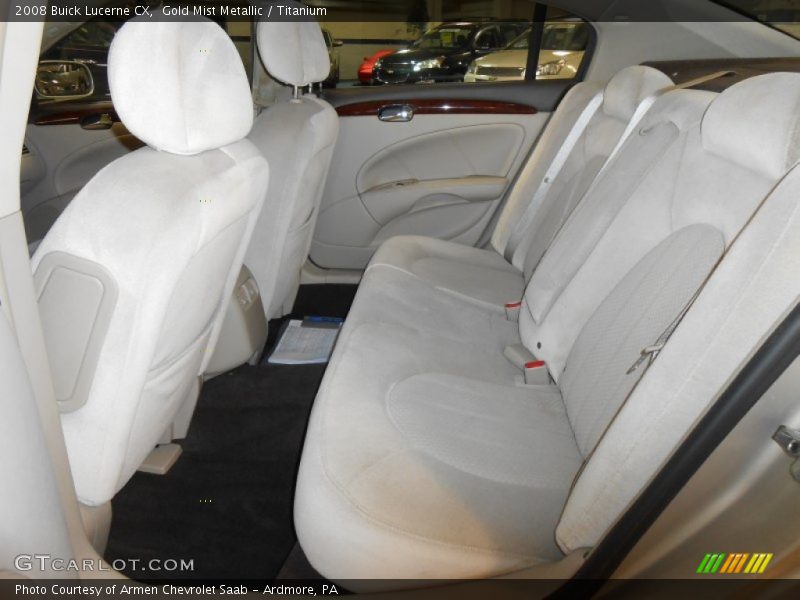 Gold Mist Metallic / Titanium 2008 Buick Lucerne CX