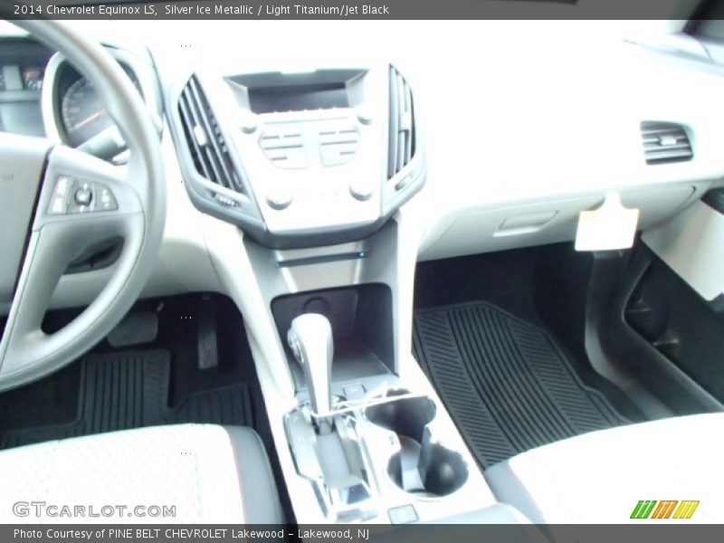 Silver Ice Metallic / Light Titanium/Jet Black 2014 Chevrolet Equinox LS