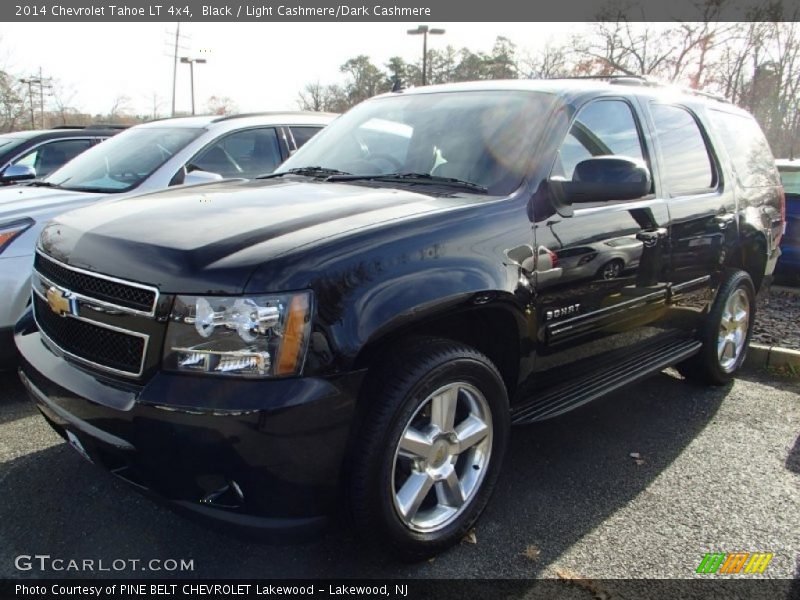 Black / Light Cashmere/Dark Cashmere 2014 Chevrolet Tahoe LT 4x4