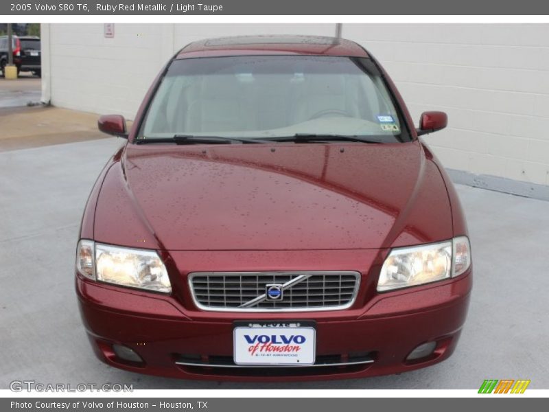 Ruby Red Metallic / Light Taupe 2005 Volvo S80 T6