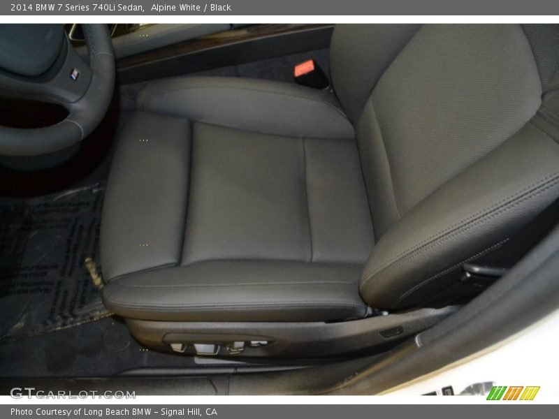 Alpine White / Black 2014 BMW 7 Series 740Li Sedan