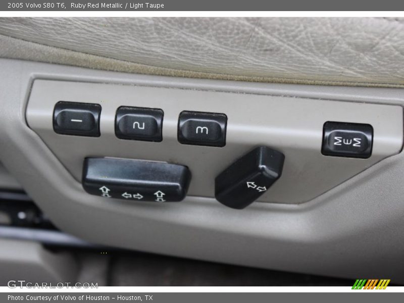 Ruby Red Metallic / Light Taupe 2005 Volvo S80 T6