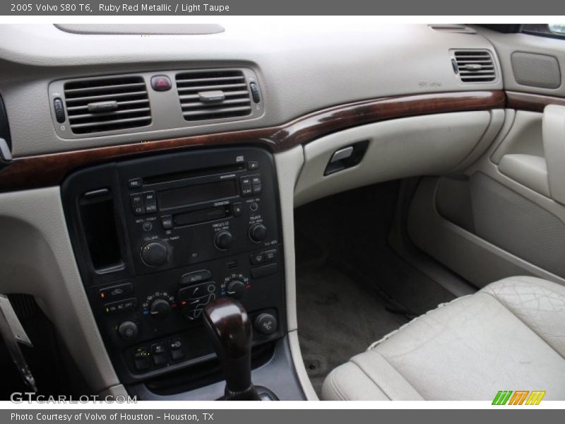 Ruby Red Metallic / Light Taupe 2005 Volvo S80 T6