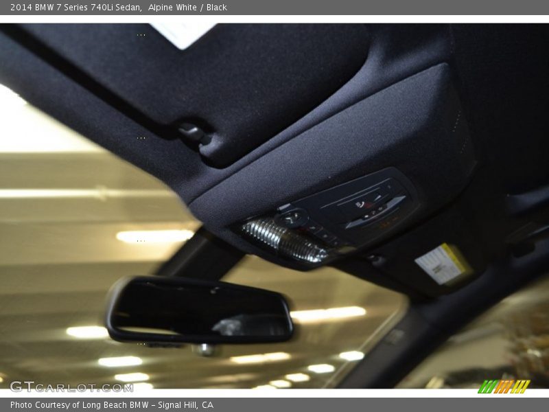 Alpine White / Black 2014 BMW 7 Series 740Li Sedan