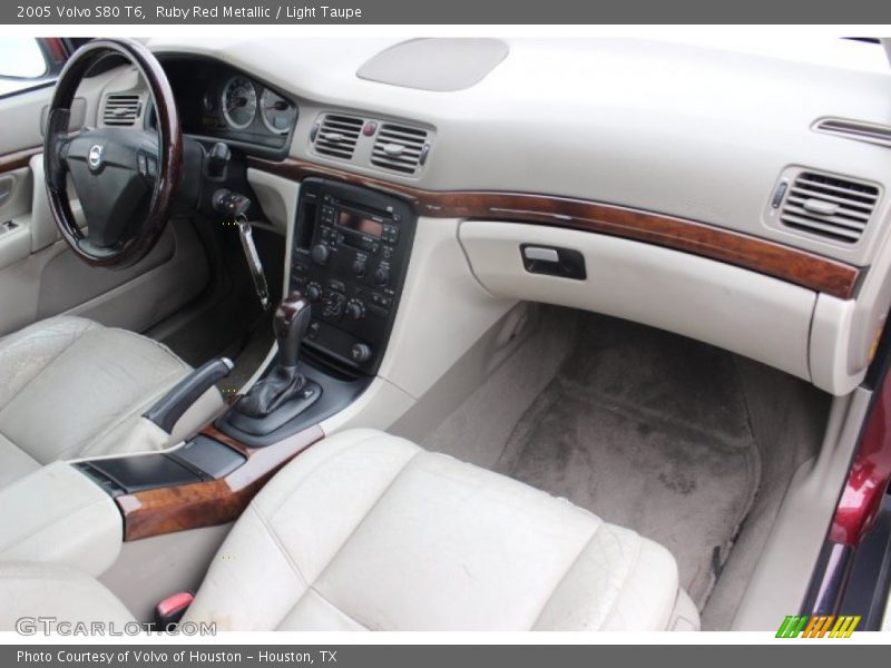 Ruby Red Metallic / Light Taupe 2005 Volvo S80 T6