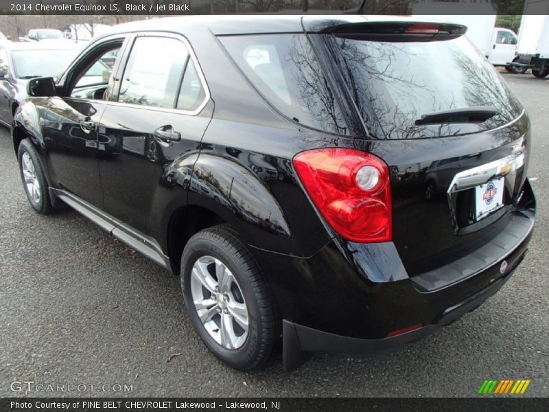 Black / Jet Black 2014 Chevrolet Equinox LS