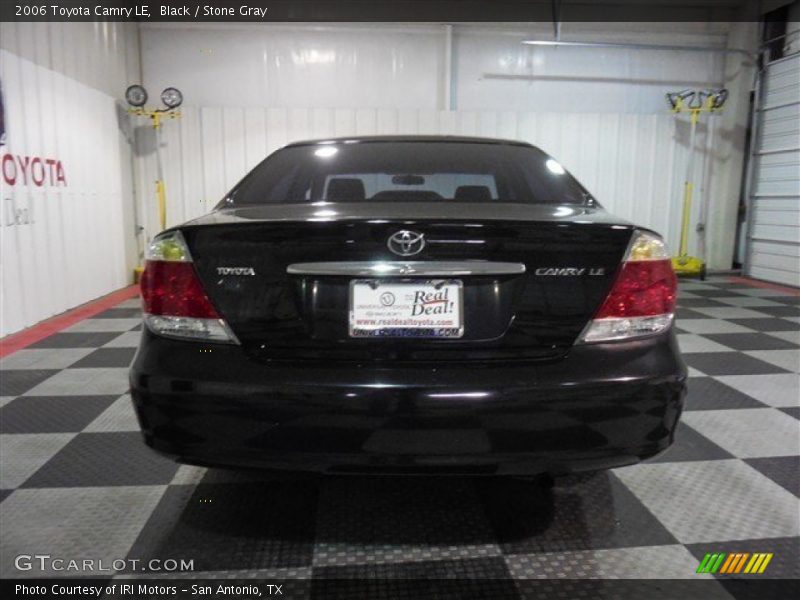 Black / Stone Gray 2006 Toyota Camry LE