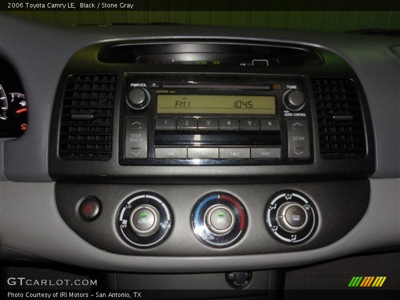Black / Stone Gray 2006 Toyota Camry LE