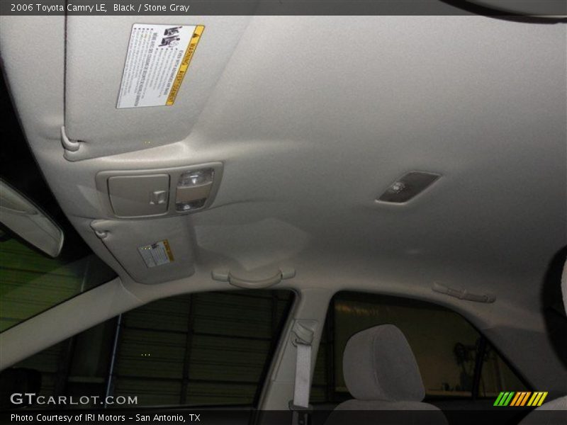 Black / Stone Gray 2006 Toyota Camry LE