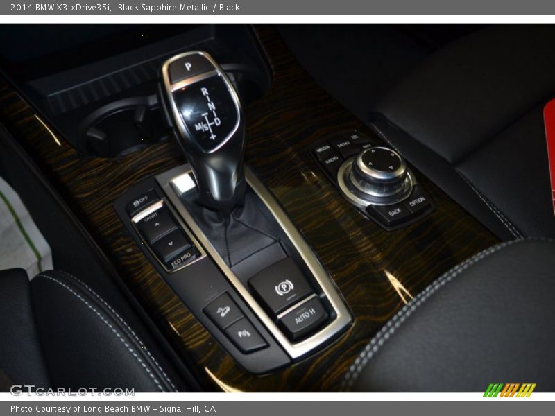 Black Sapphire Metallic / Black 2014 BMW X3 xDrive35i