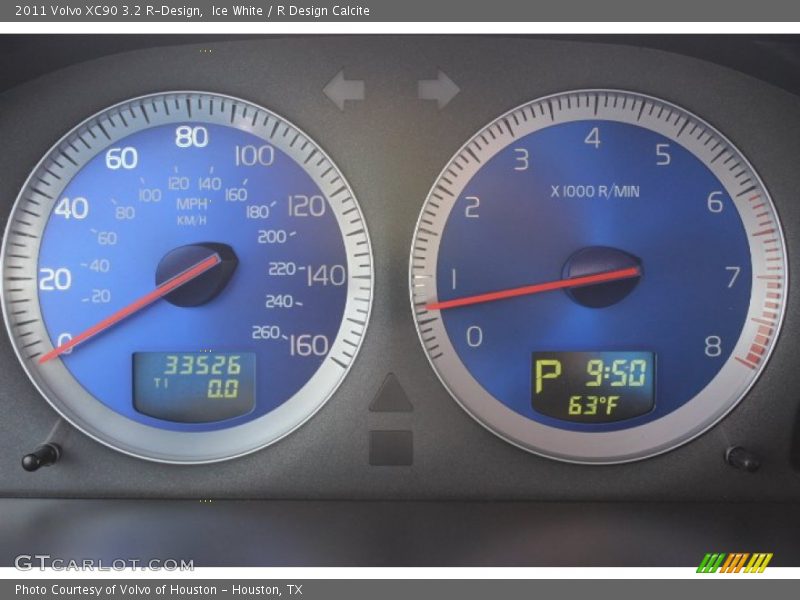  2011 XC90 3.2 R-Design 3.2 R-Design Gauges