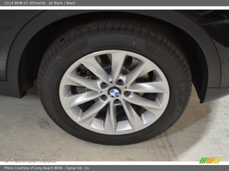 Jet Black / Black 2014 BMW X3 xDrive28i