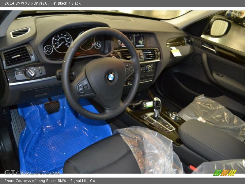 Jet Black / Black 2014 BMW X3 xDrive28i