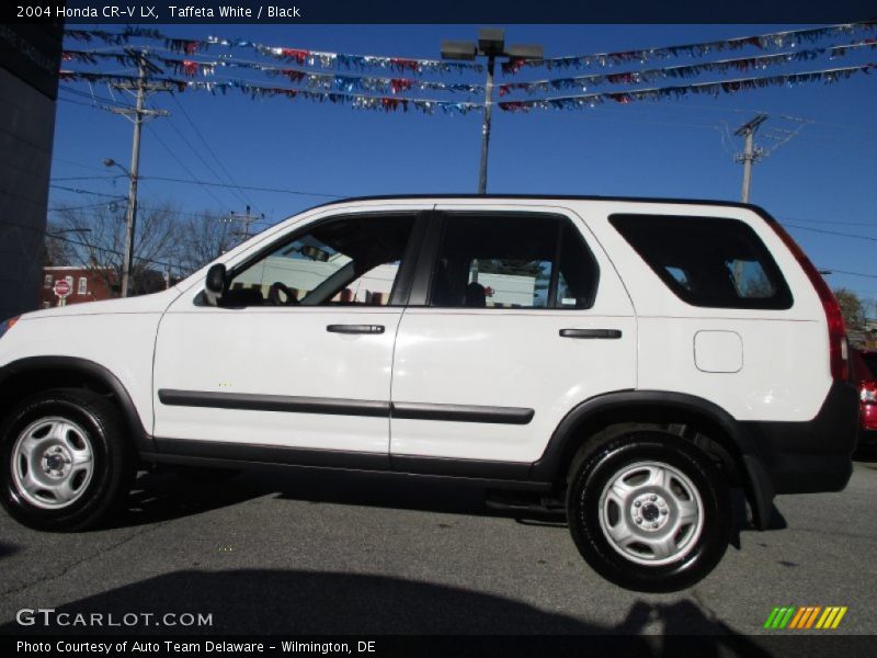 Taffeta White / Black 2004 Honda CR-V LX