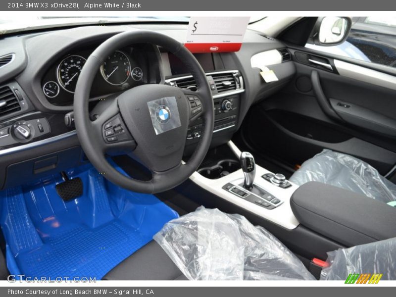 Alpine White / Black 2014 BMW X3 xDrive28i