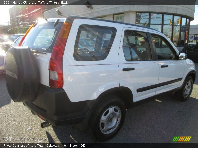 Taffeta White / Black 2004 Honda CR-V LX