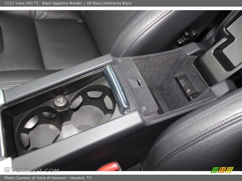 Black Sapphire Metallic / Off Black/Anthracite Black 2012 Volvo S60 T5