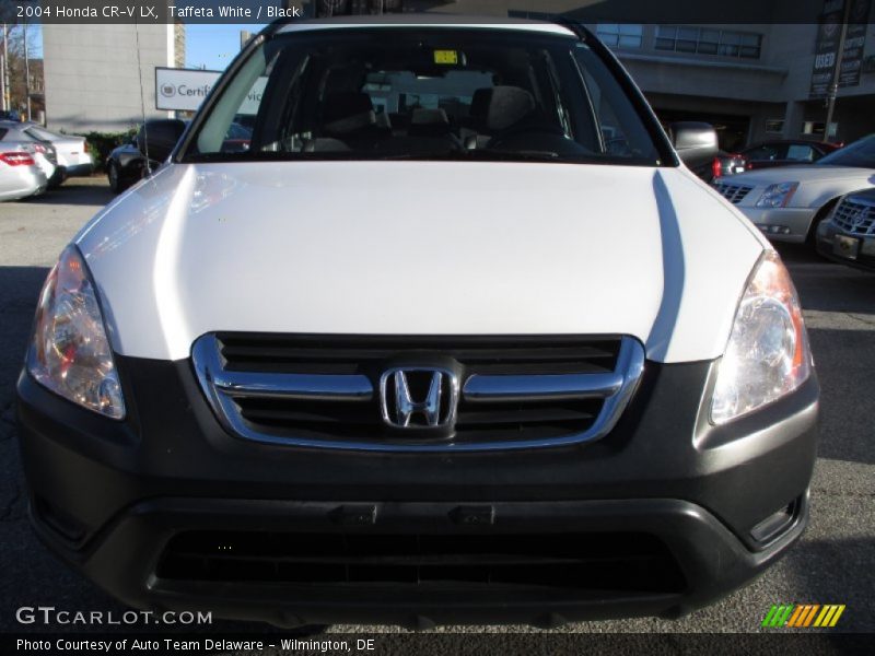Taffeta White / Black 2004 Honda CR-V LX