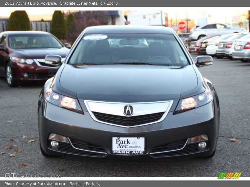 Graphite Luster Metallic / Ebony 2012 Acura TL 3.5 Advance