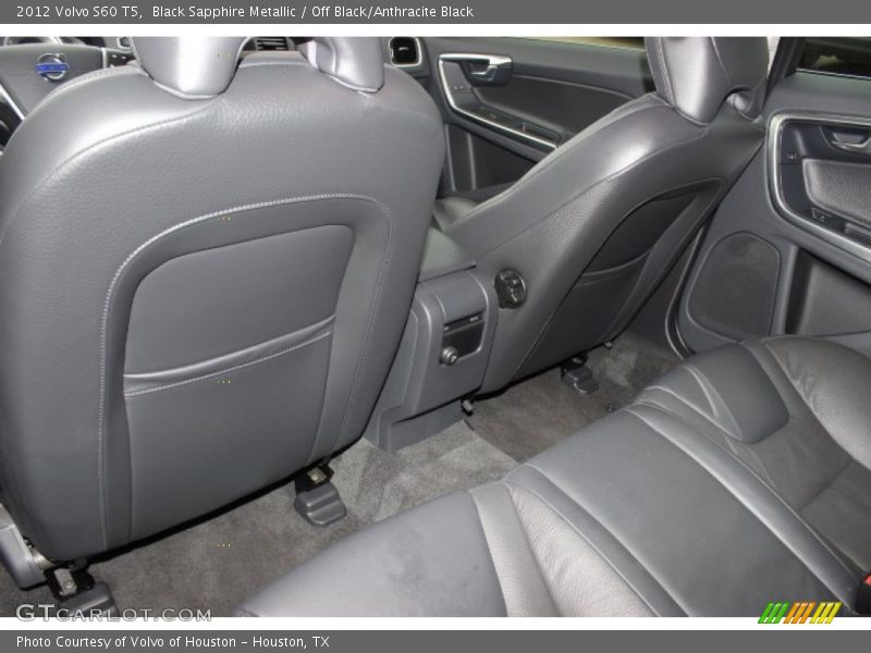 Black Sapphire Metallic / Off Black/Anthracite Black 2012 Volvo S60 T5